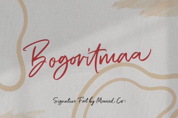 Bogoritmaa Signature