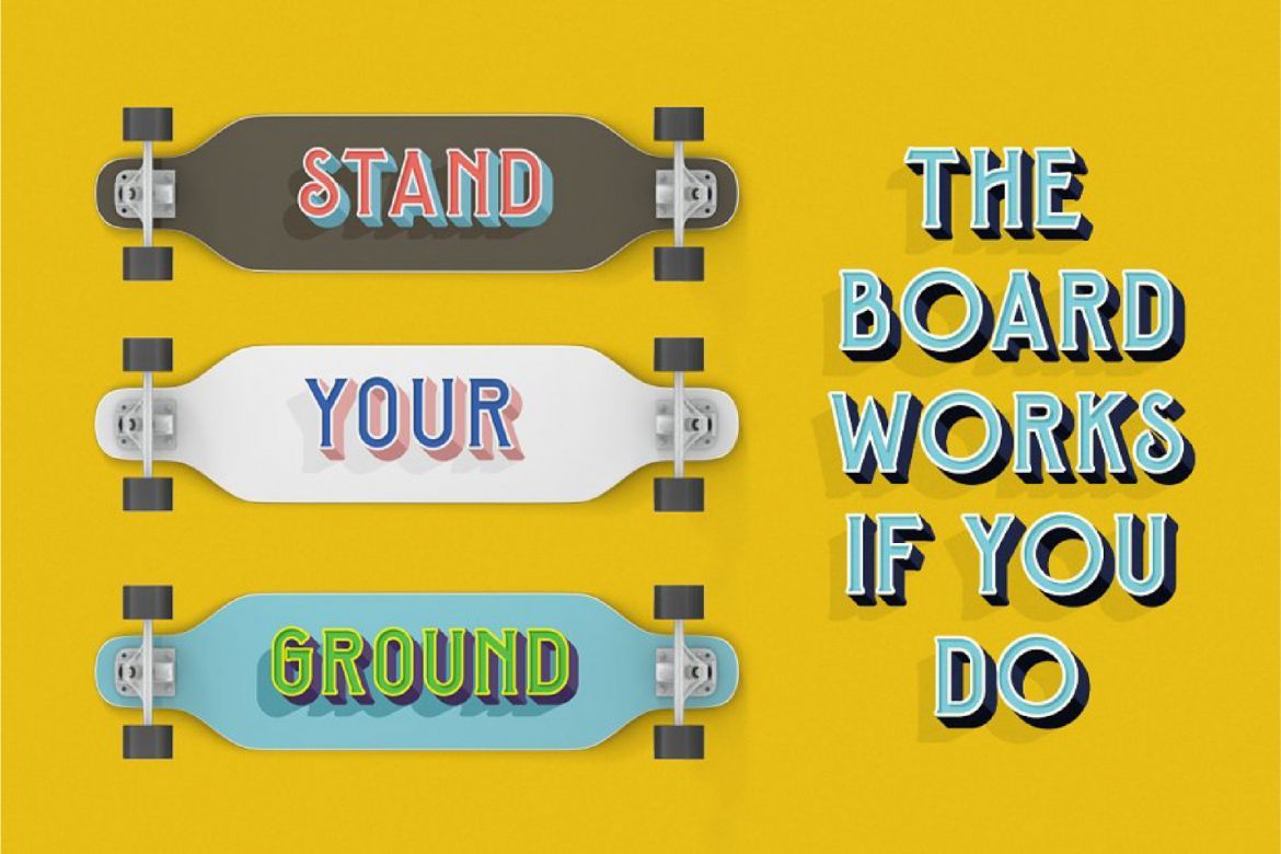 Sequents - Layered Font - view 7