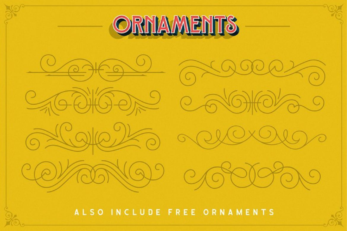 Sequents - Layered Font - view 9