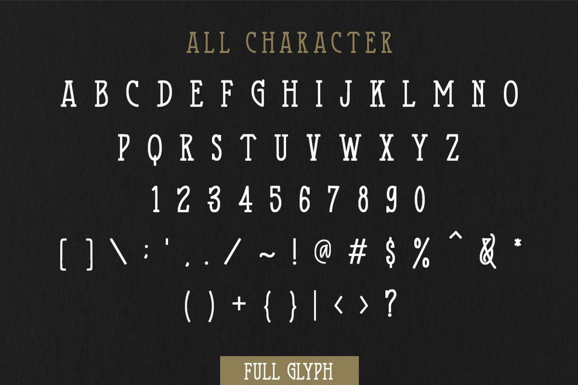 The Holloway Typeface - view 10