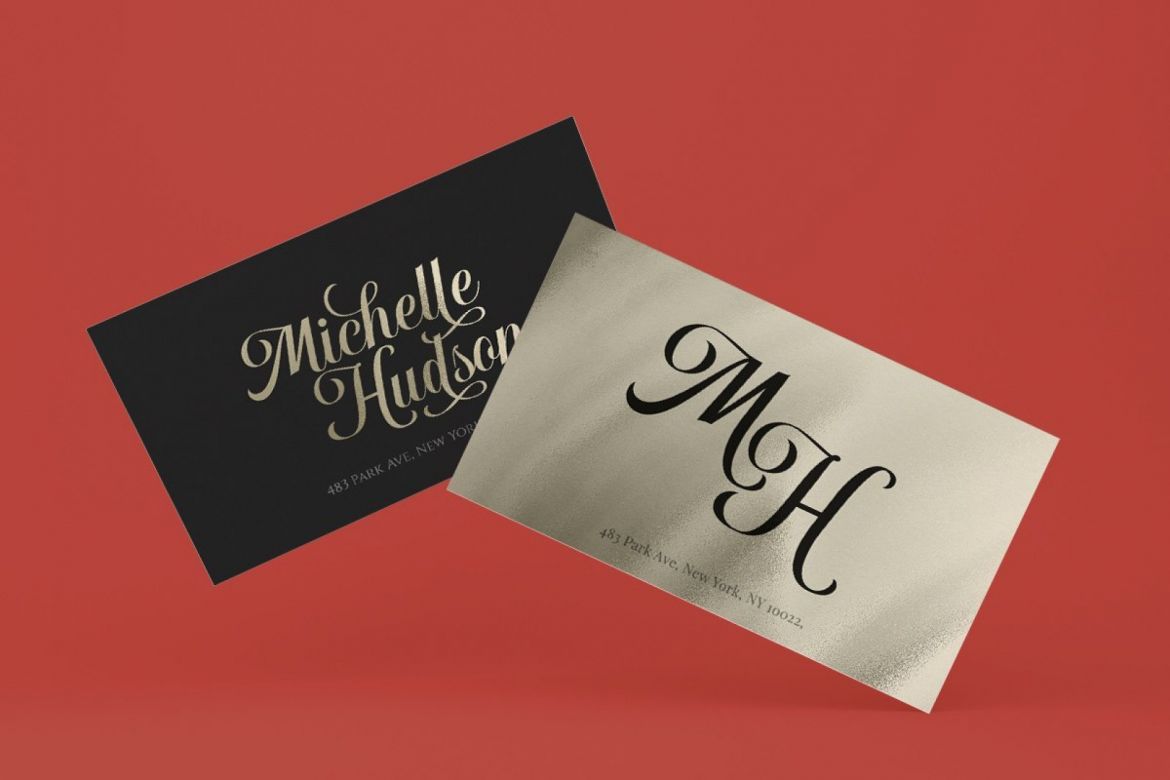 Hougbon - A Glamour Script - view 6