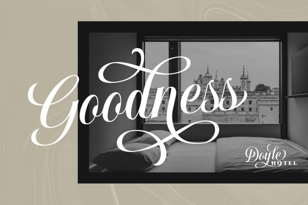 Hougbon - A Glamour Script - view 8