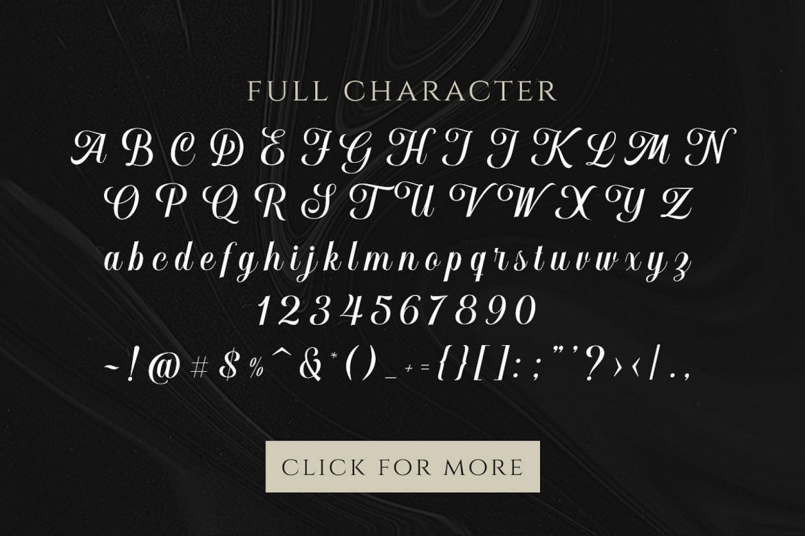 Hougbon - A Glamour Script - view 10