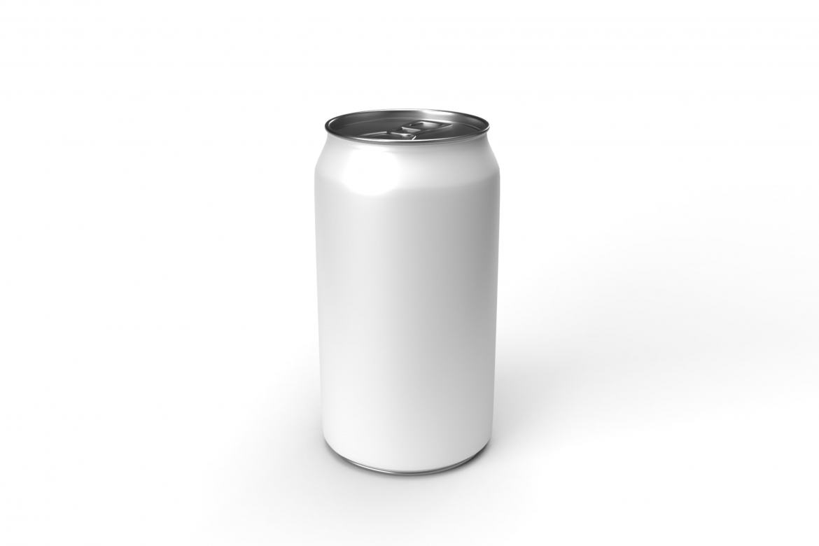 Soda Can - Free Mockup Template alternate