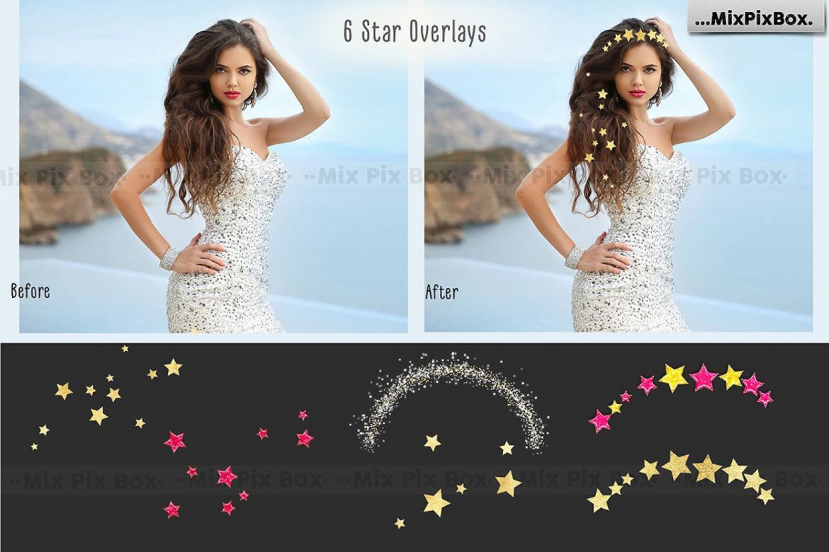 Mermaid Tail Overlays - view 4