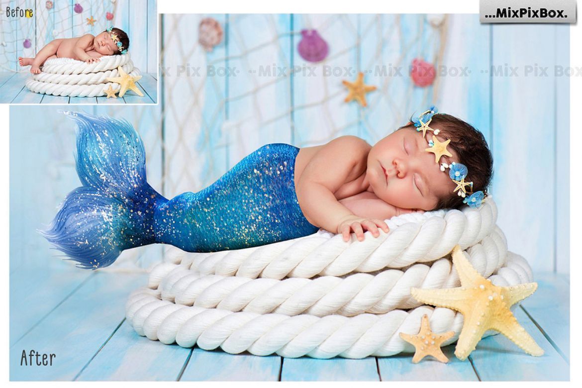 Mermaid Tail Overlays - view 6