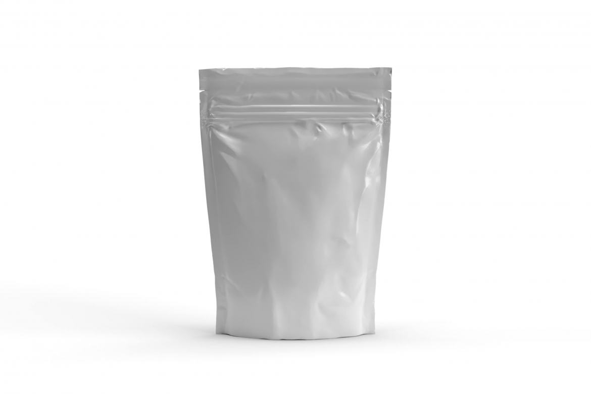 Plastic Coffee Bag - Free Mockup Template alternate