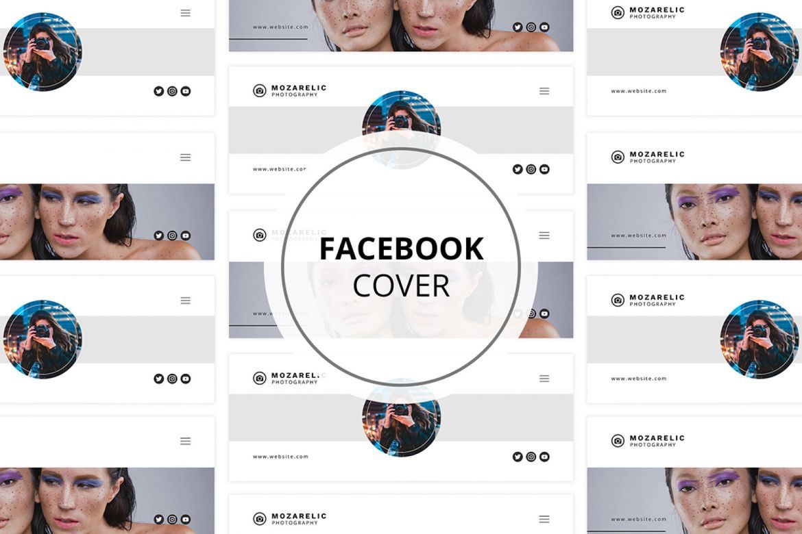 Mozarelic Photography Social Media Kit - view 3