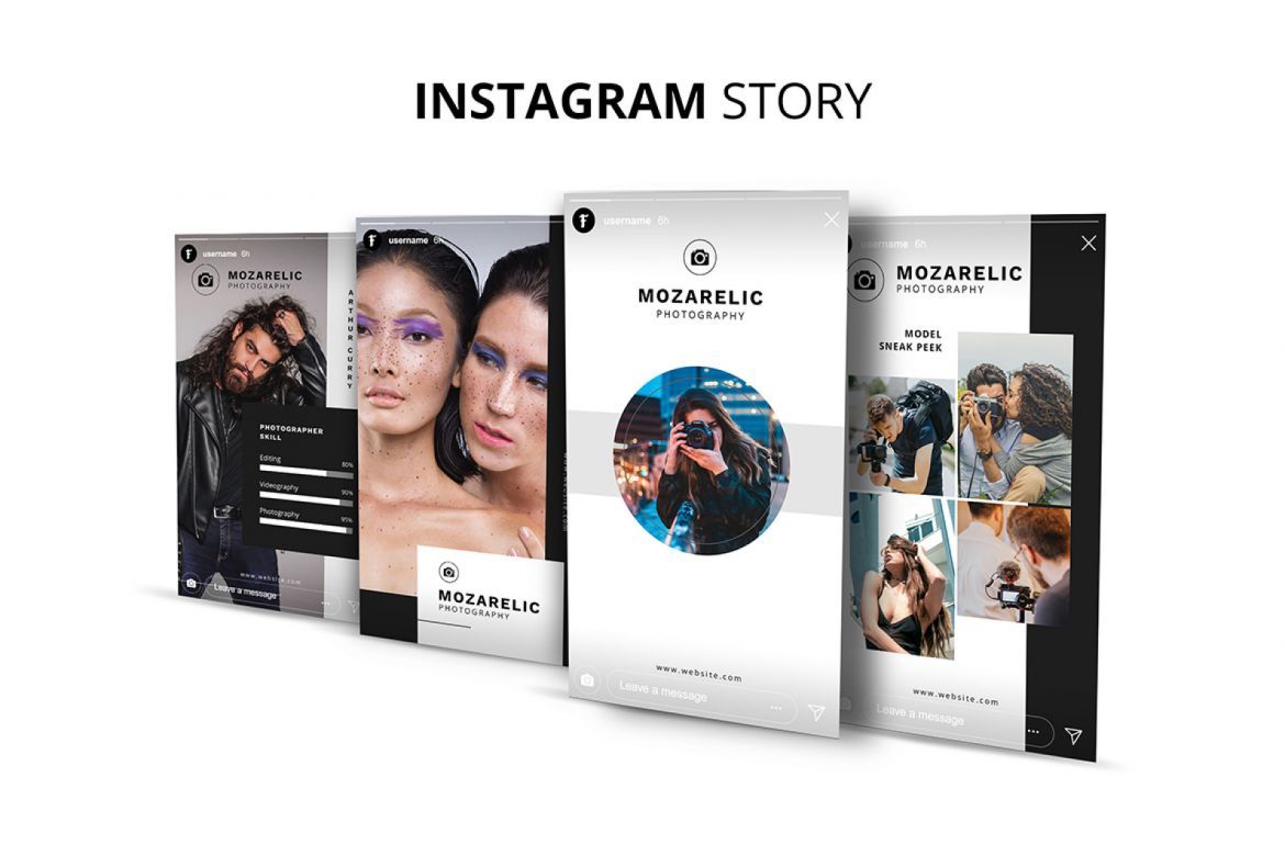 Mozarelic Photography Social Media Kit - view 9