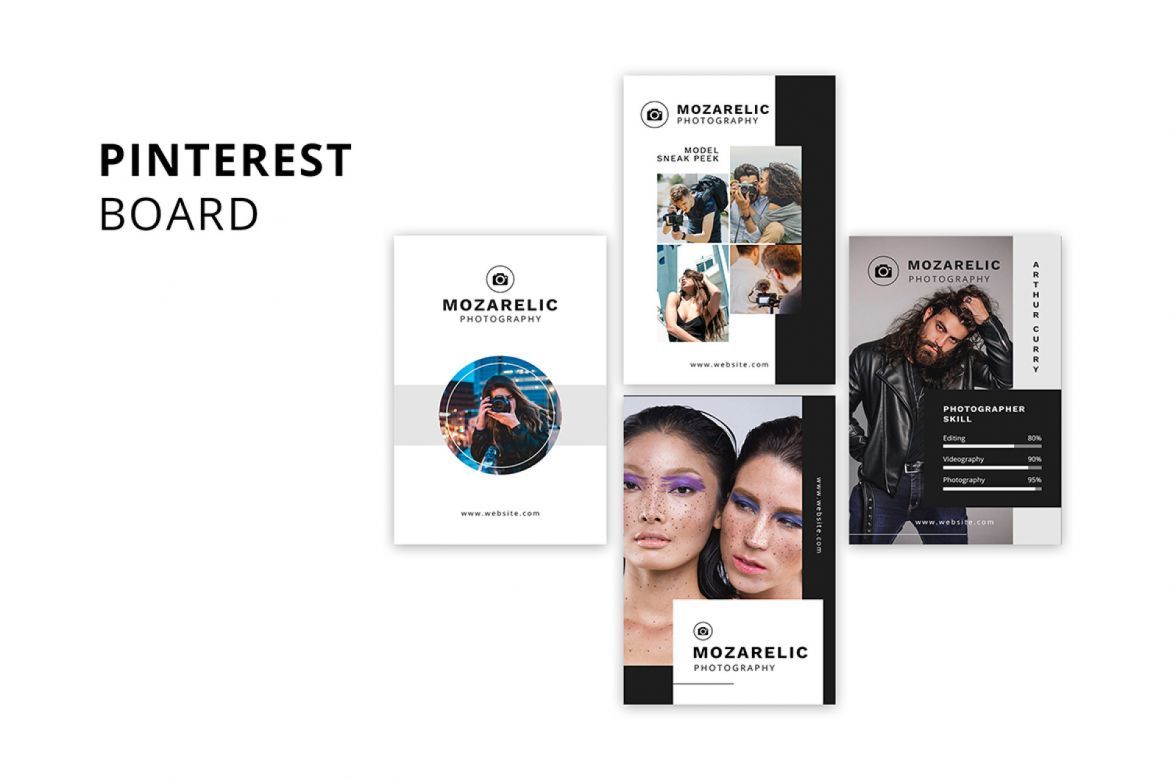 Mozarelic Photography Social Media Kit - view 10