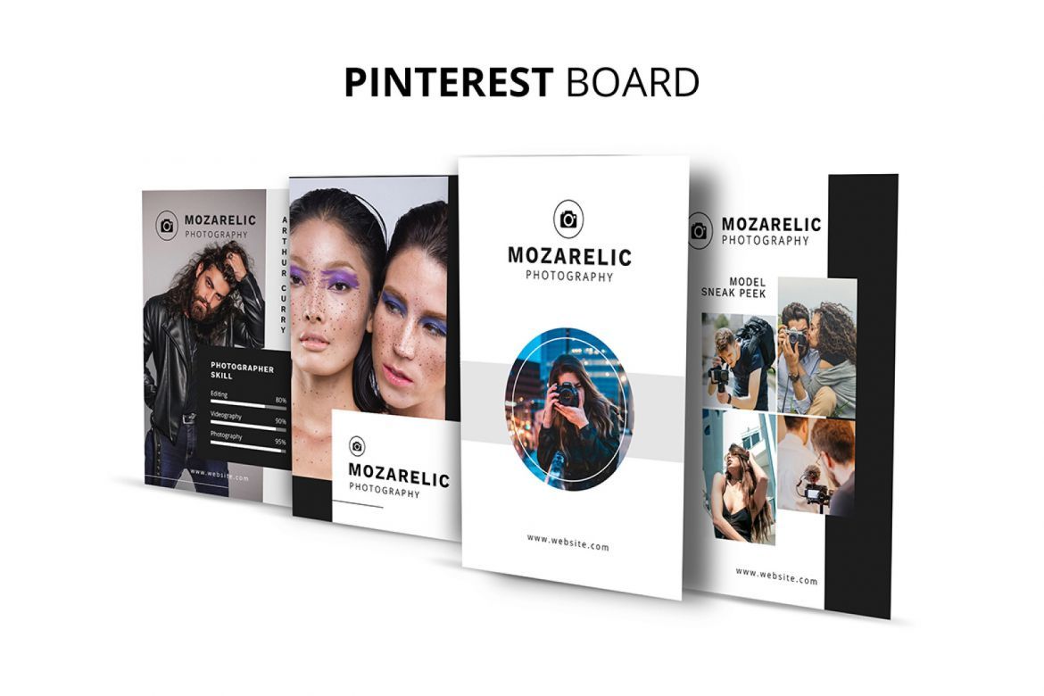 Mozarelic Photography Social Media Kit - view 11