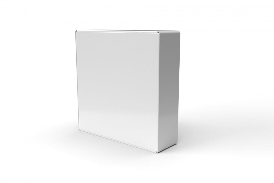 Square Paper Box - Free Mockup Template alt