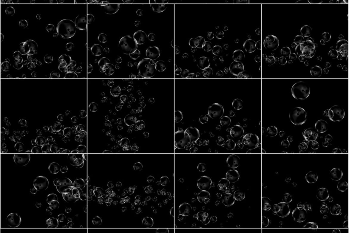 50 Bubble Overlays - view 3