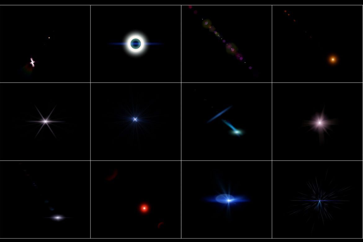 50 Flare & Stars Overlays Volume 2 - view 4