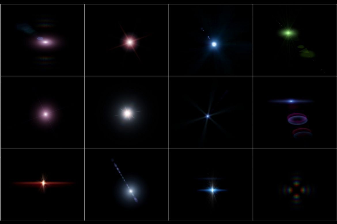 50 Flare & Stars Overlays Volume 2 - view 5