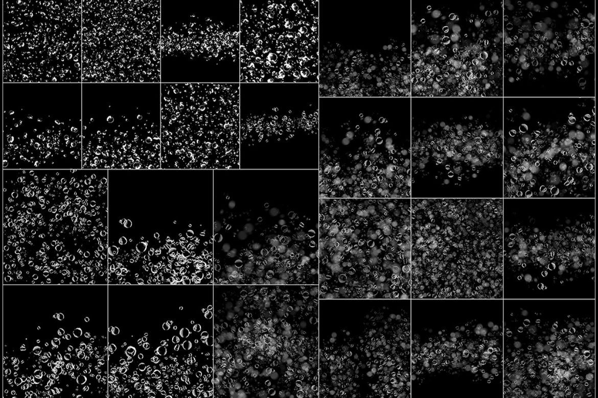 50 Water Drops Overlays alternate