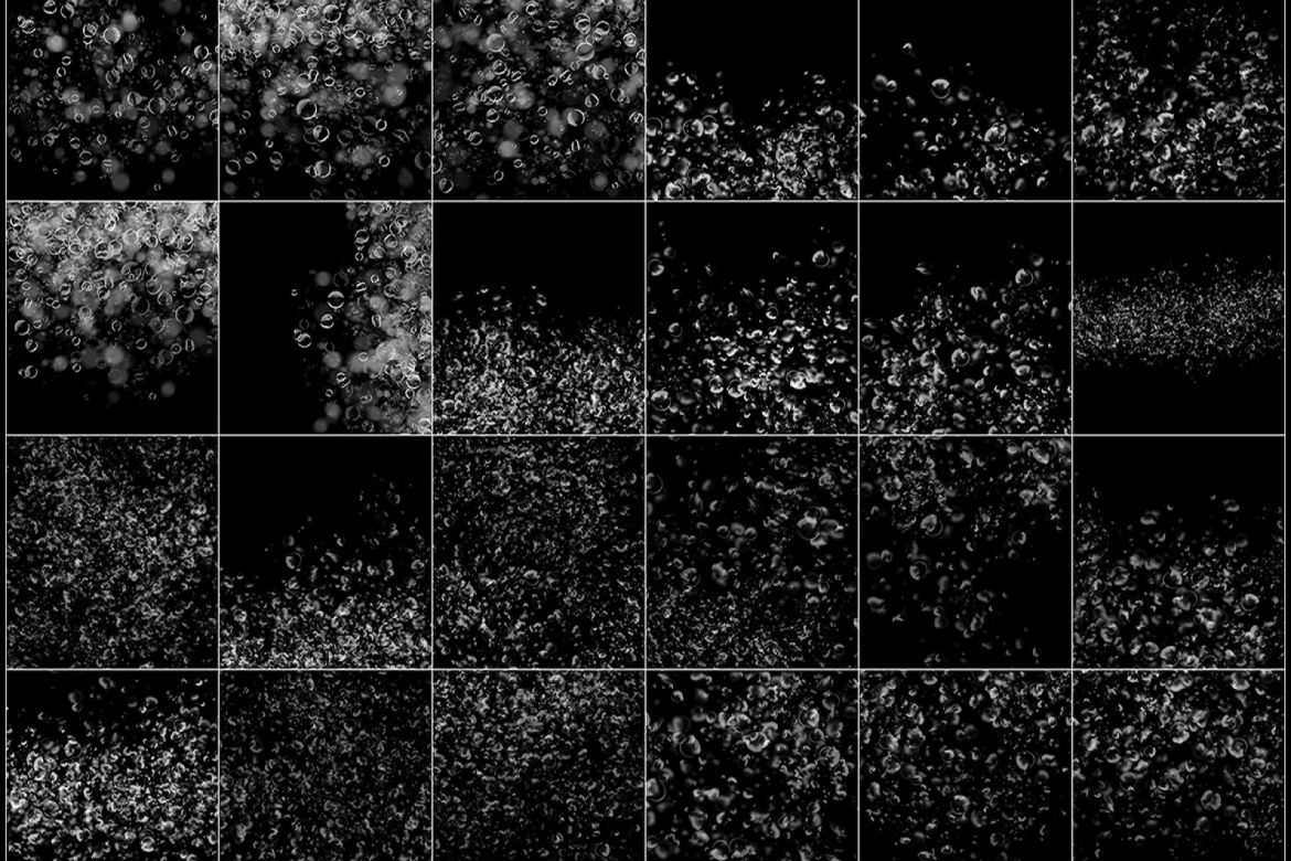 50 Water Drops Overlays - view 3