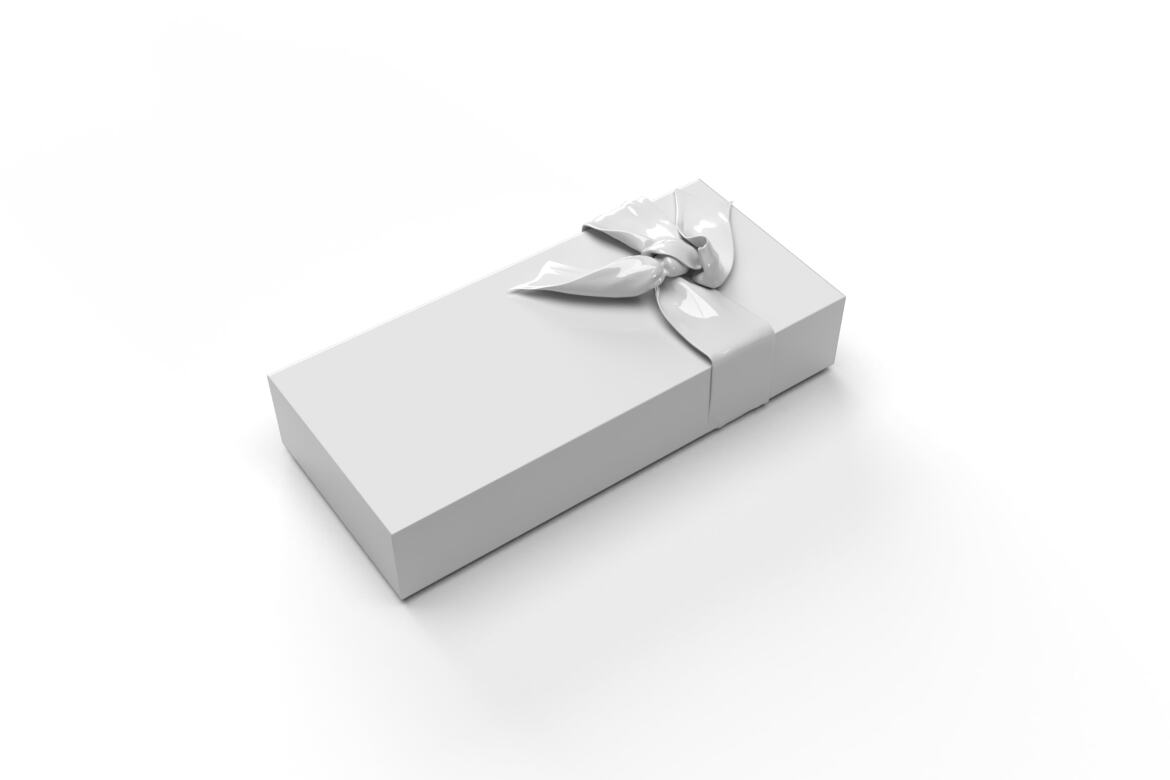 Valentine Gift Box - Free Mockup Template alt