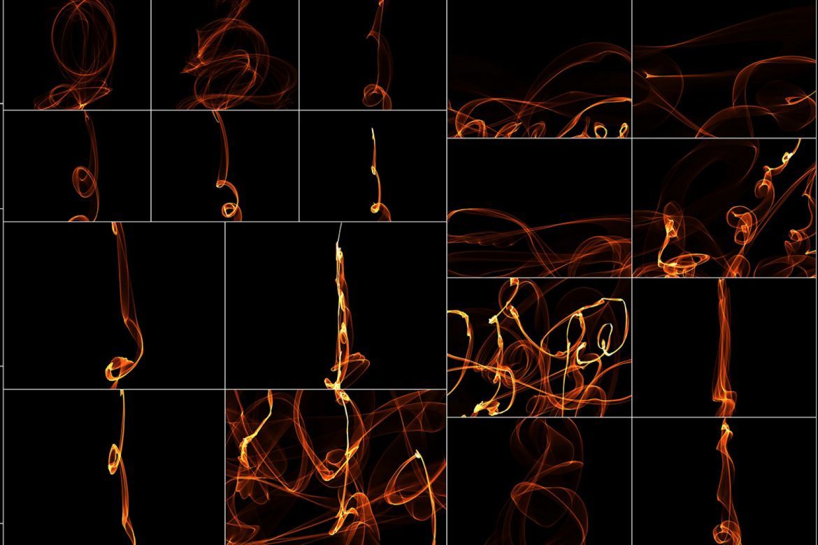 75 Abstract Fire Overlays Vol. 2 - view 5