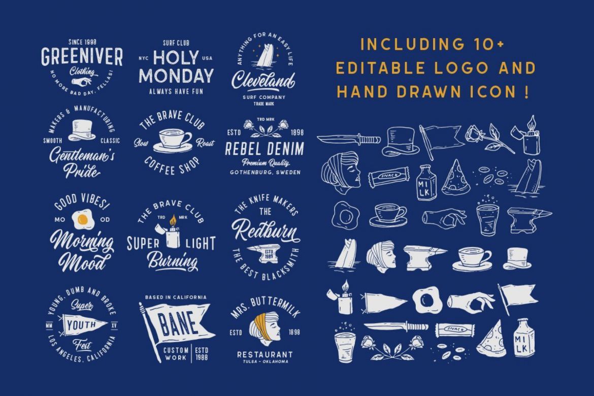 Hillstown Font Collection - view 5