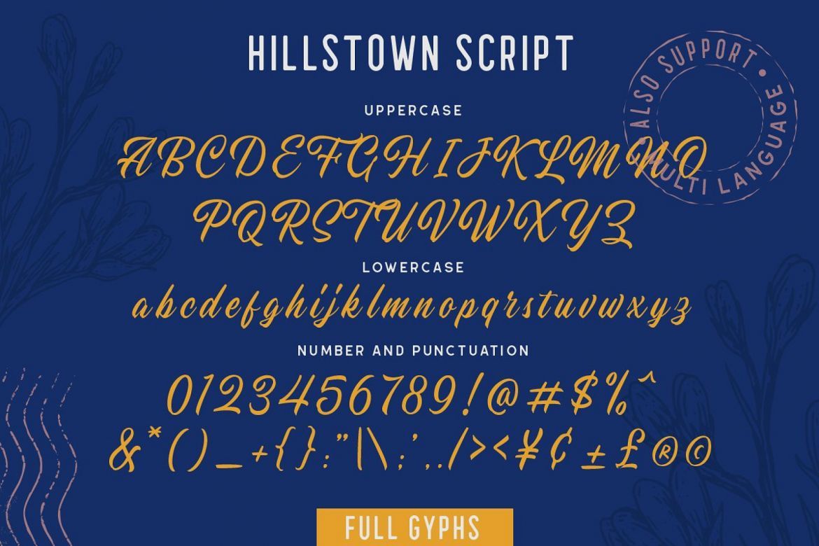 Hillstown Font Collection - view 9