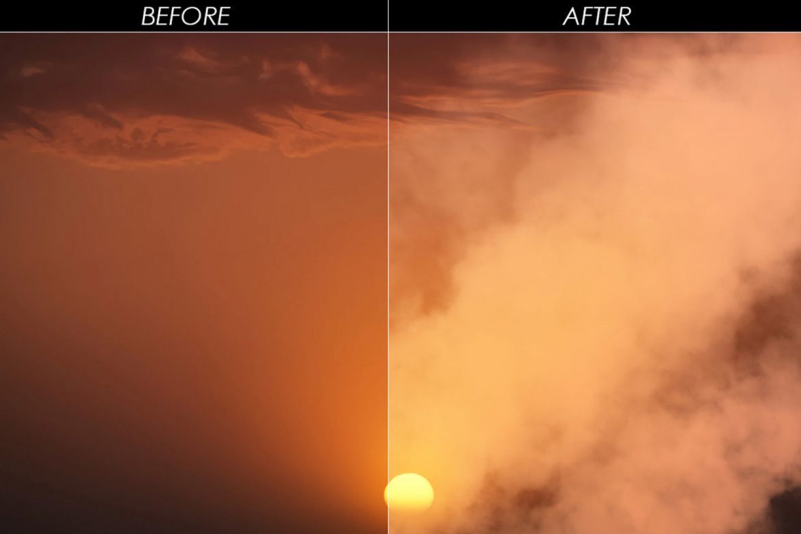 100 Cloudy Smoke Overlays - view 10