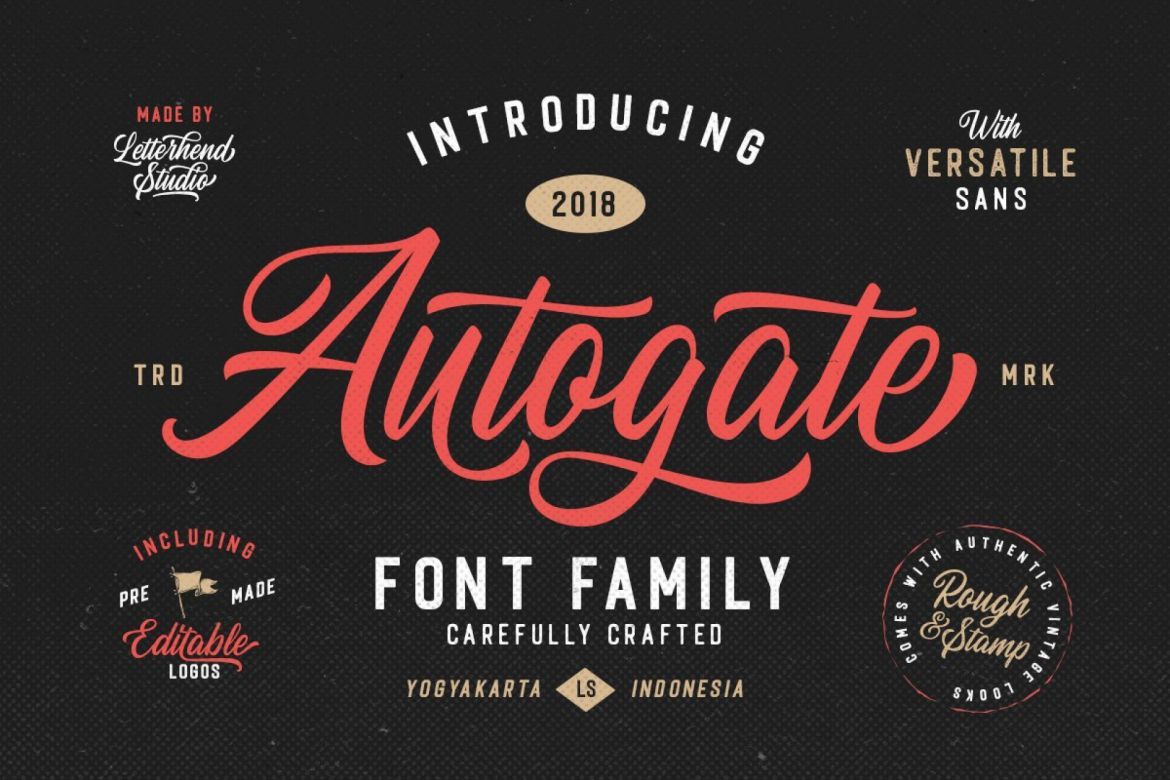 Autogate - Font Duo alternate