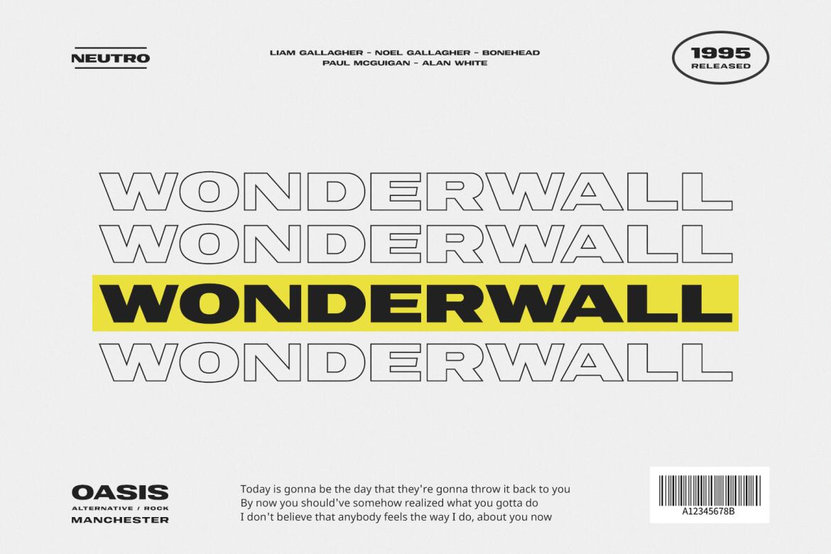 Nuetro Display - Free Font Family - view 4