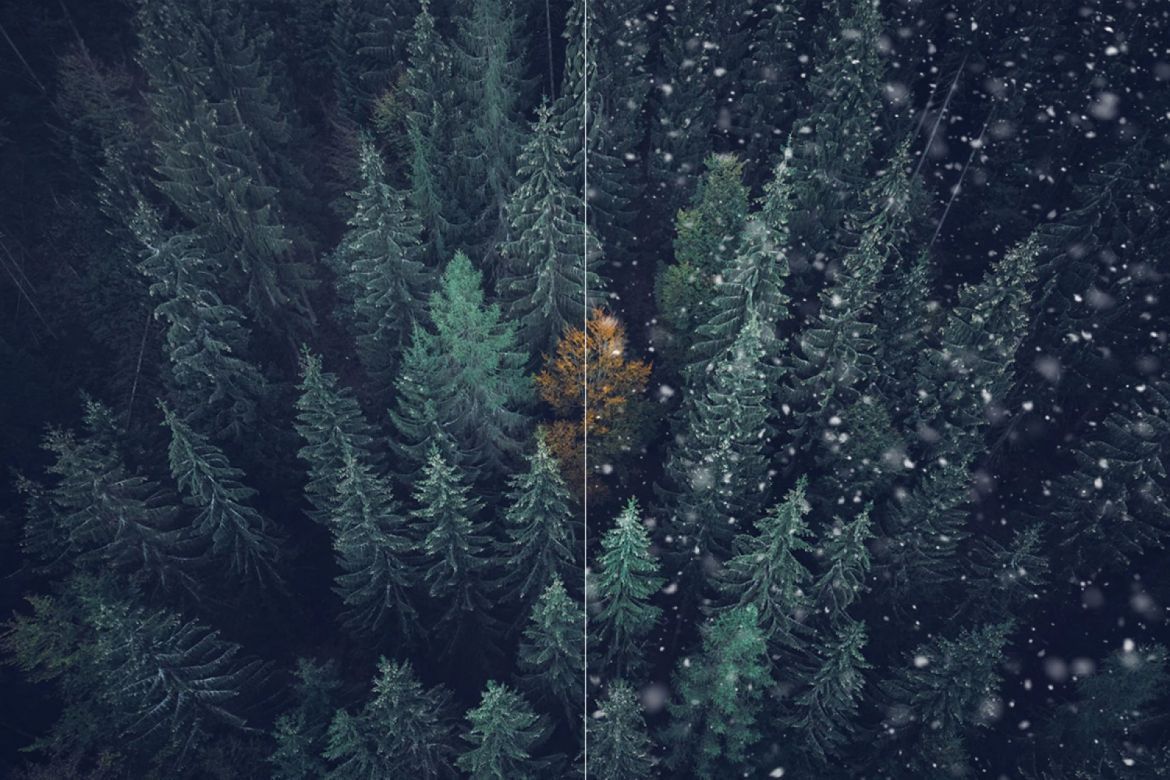 100 Snow Overlays - view 8