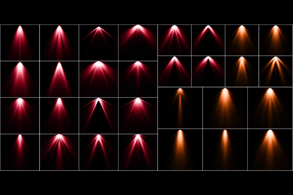 120 Colorful Spotlight Overlays - view 3