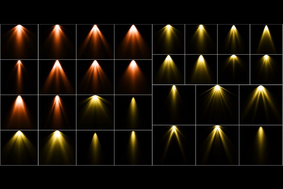 120 Colorful Spotlight Overlays - view 4