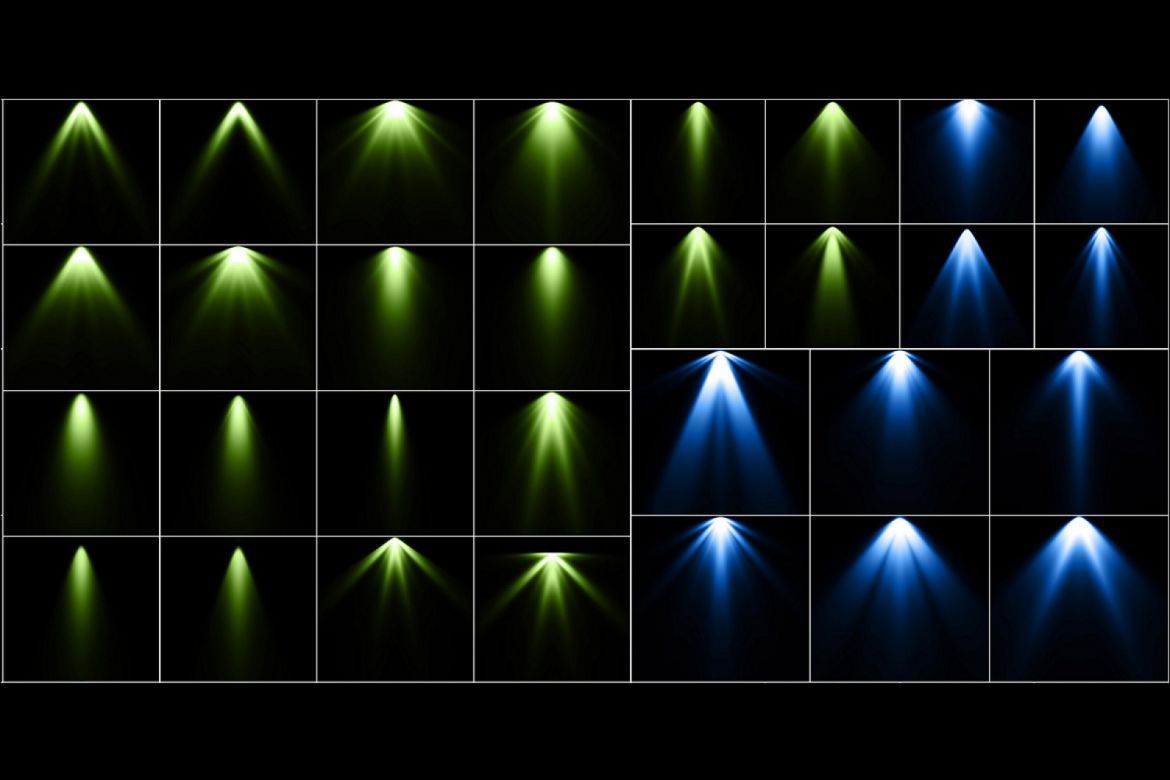 120 Colorful Spotlight Overlays - view 5
