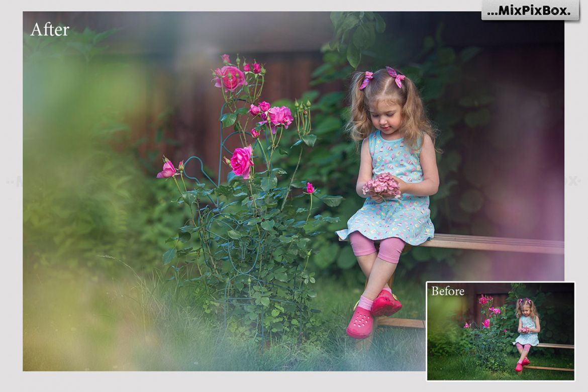 Summer Flowers Painted Overlays - view 4