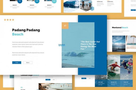 Surfing Google Slides Presentation