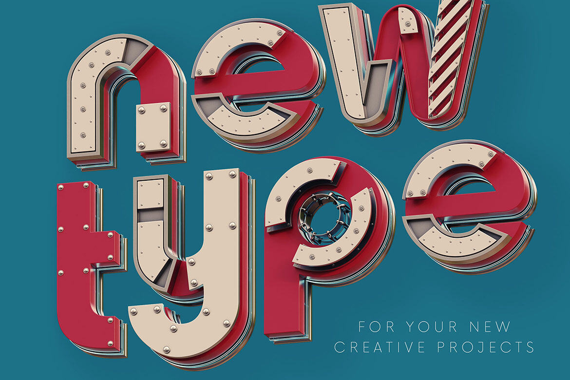 Futuristo - Free 3D Lettering - view 4