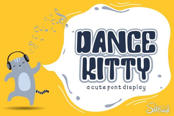 Dance Kitty - Free Font