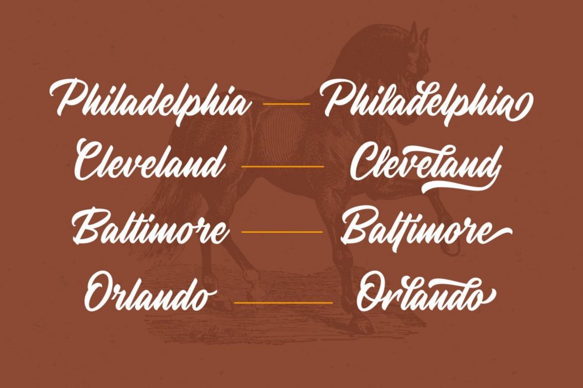 Youther Brush - Layered Font Duo - view 5