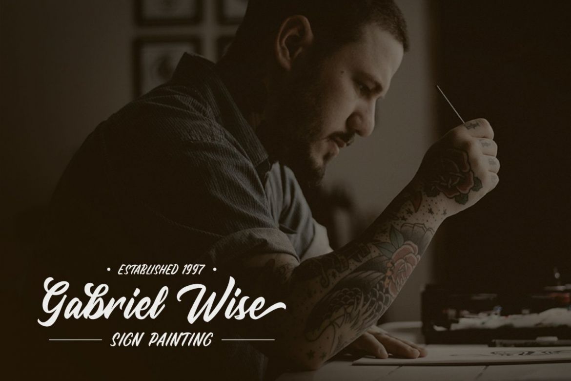 Youther Brush - Layered Font Duo - view 6