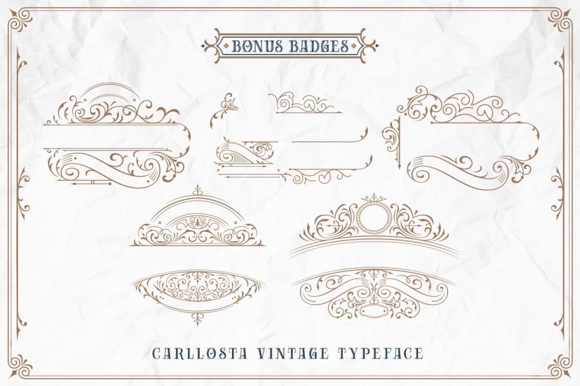 Carllosta - Layered Font - view 9