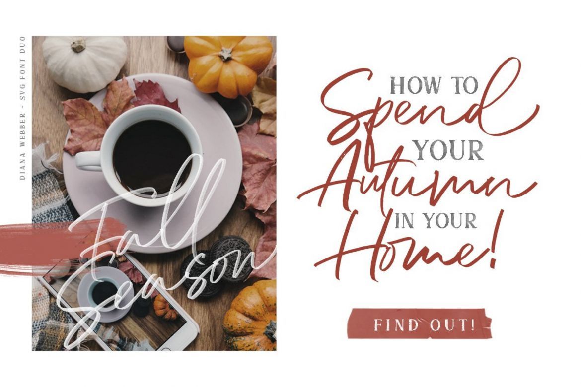 Diana Webber - SVG Font Duo - view 9