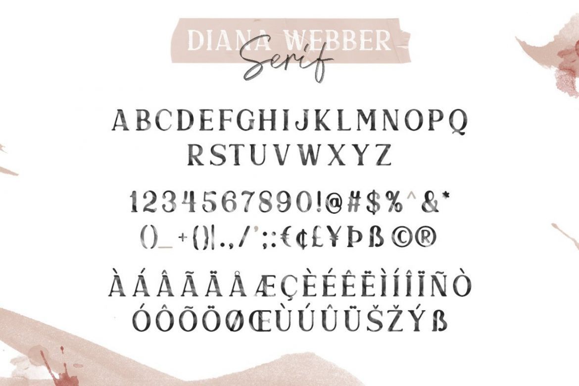 Diana Webber - SVG Font Duo - view 13