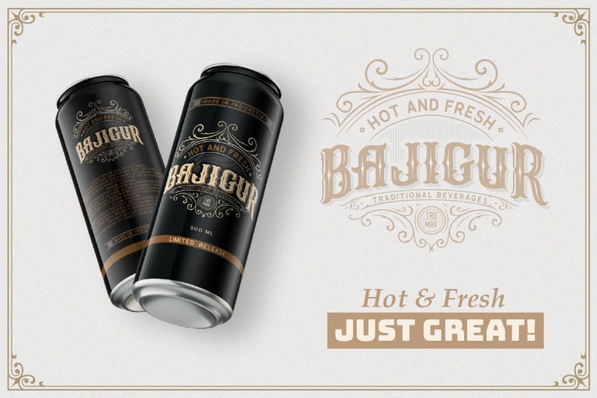 Arlington Layered Font & Ornaments alternate