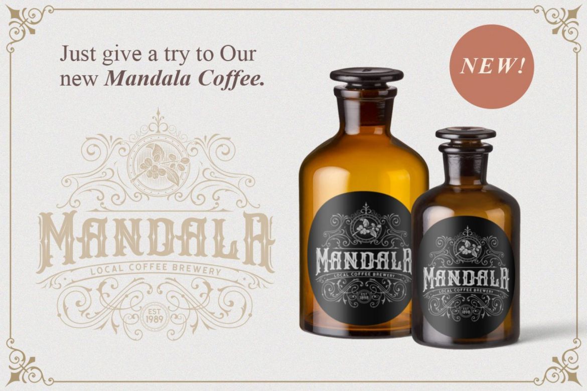 Arlington Layered Font & Ornaments - view 4