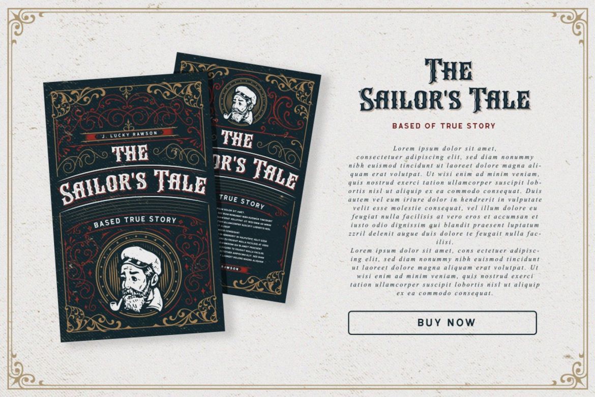 Arlington Layered Font & Ornaments - view 10