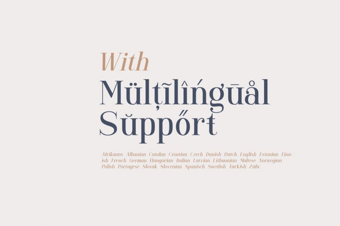 Gorgone - A Versatile Serif alternate