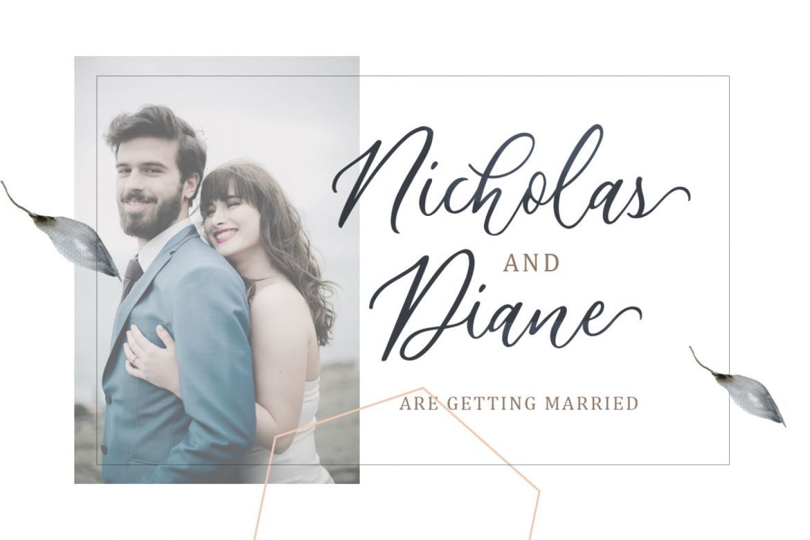 Athalia - Modern Calligraphy Script - view 4