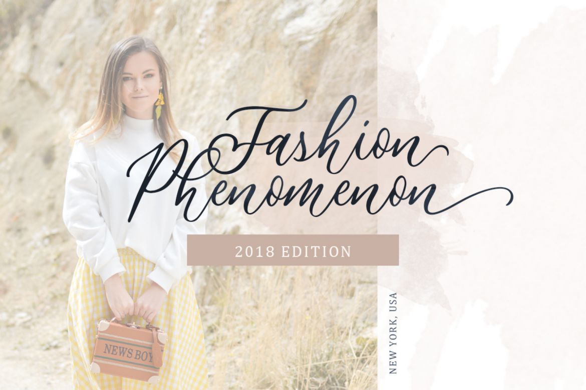 Athalia - Modern Calligraphy Script - view 6