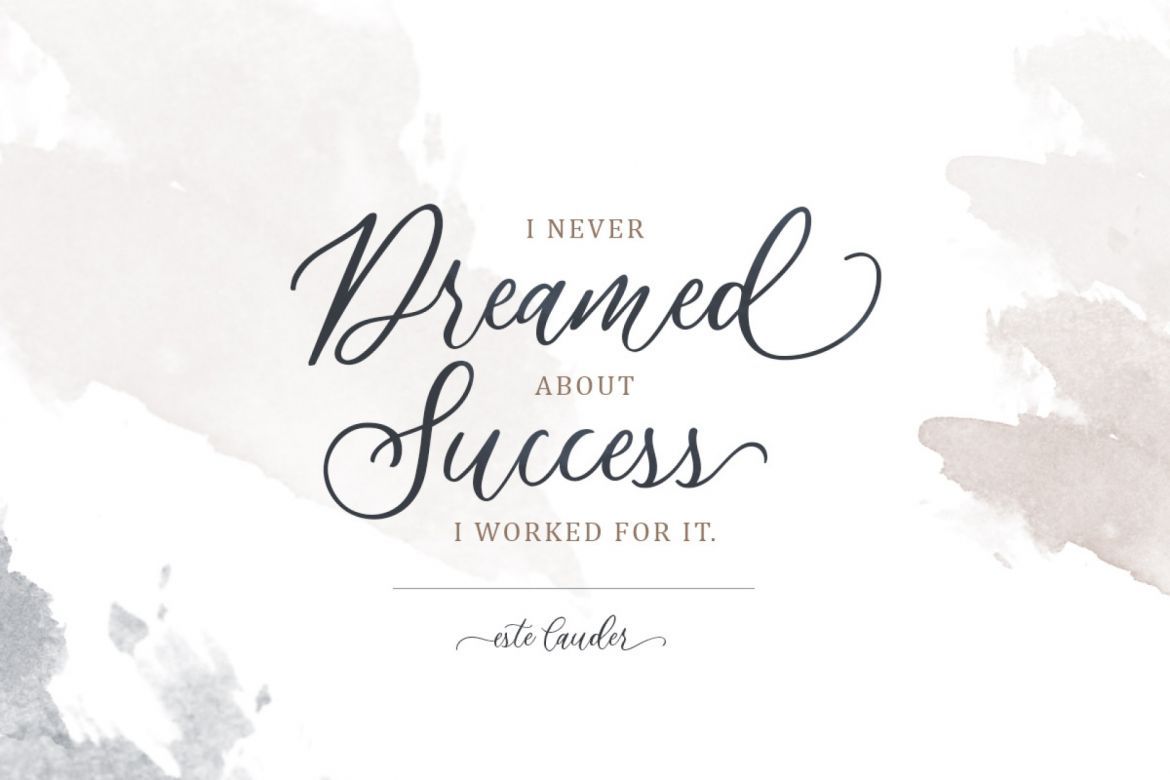 Athalia - Modern Calligraphy Script - view 8