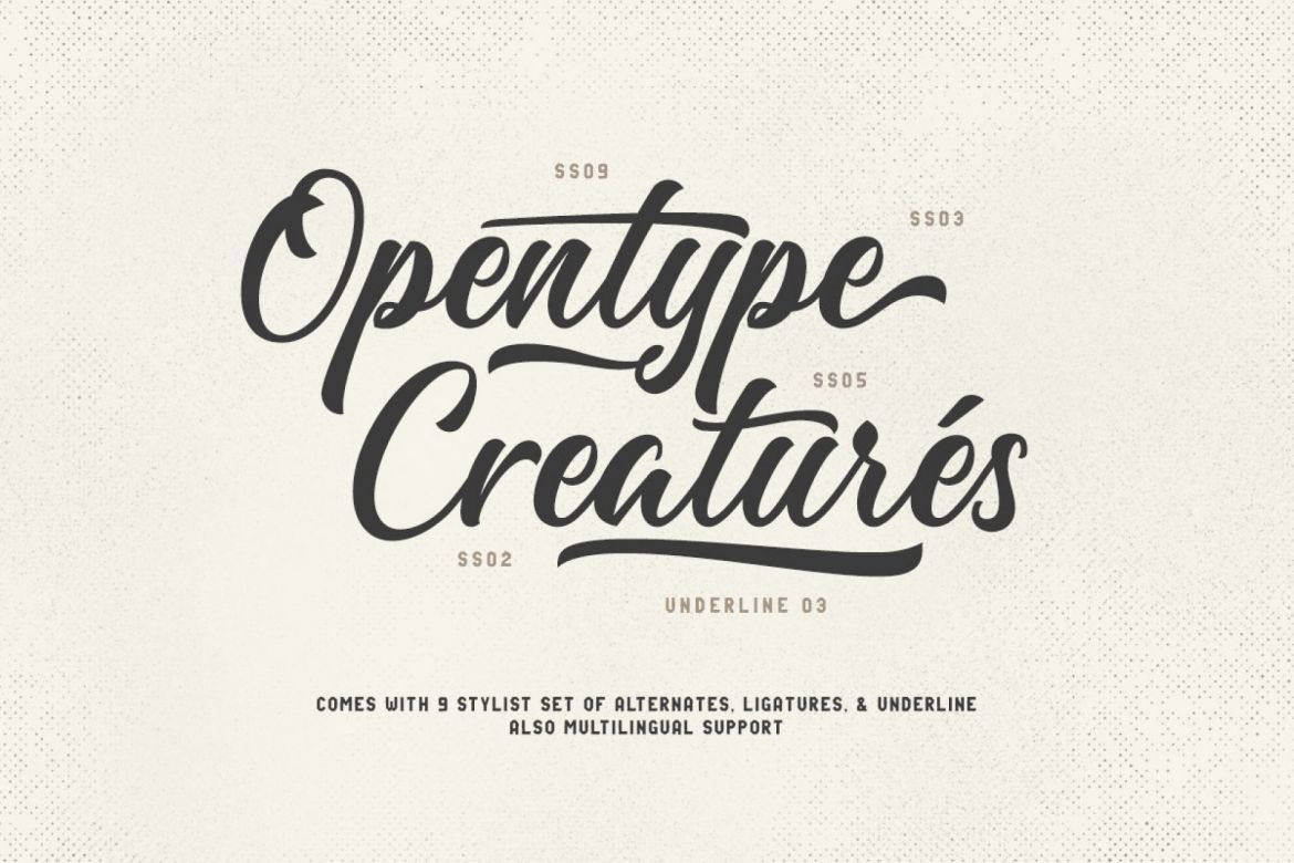 Majestika - Clean Brush Script - view 3