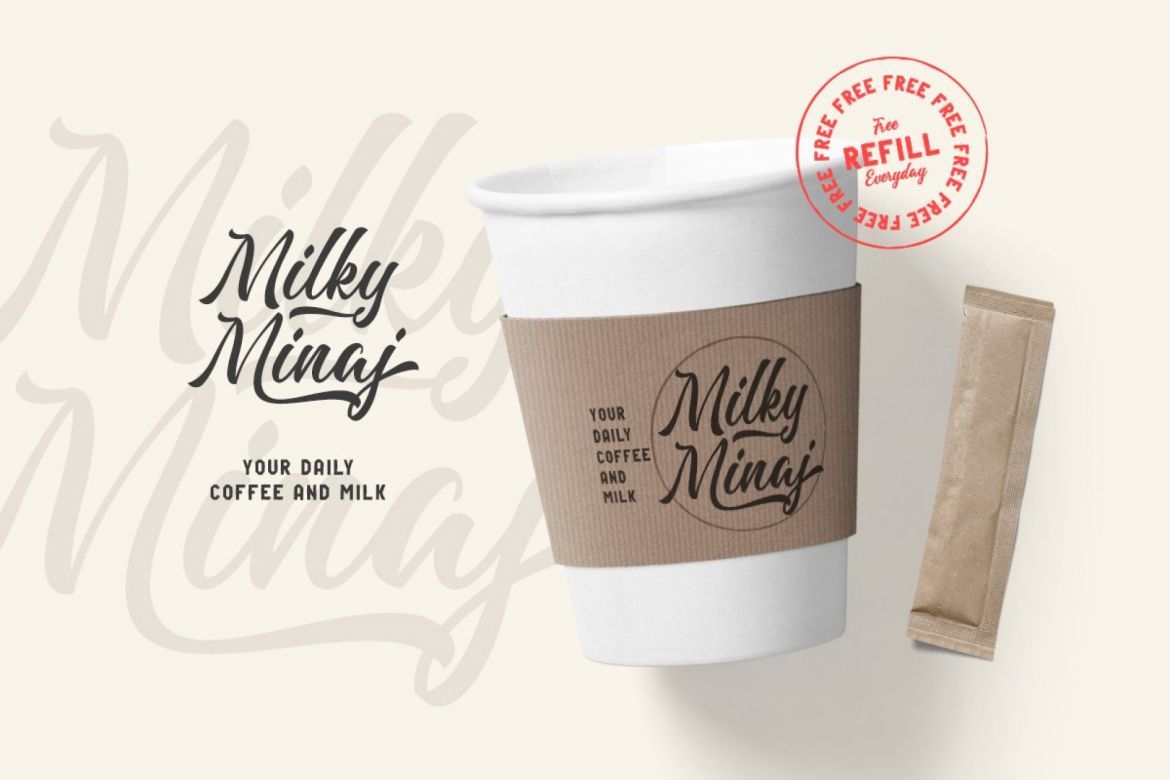 Majestika - Clean Brush Script - view 4